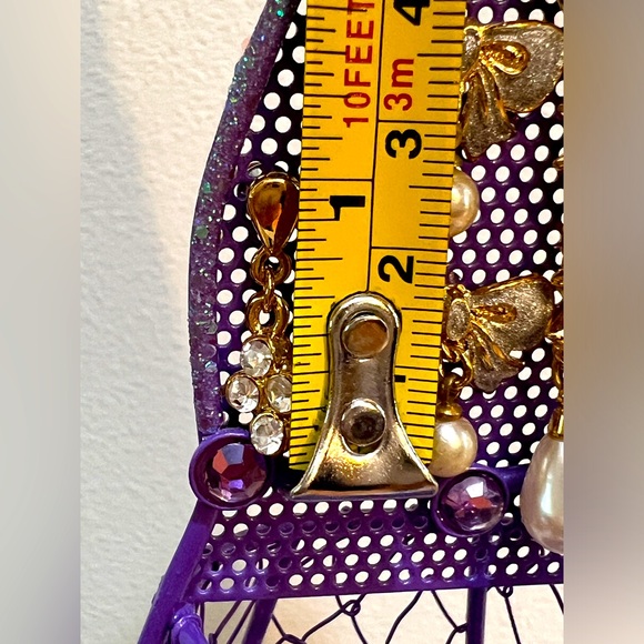 Fashion earrings gold tone dangle (3 pairs) - Picture 7 of 8